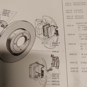 Agrafe Plaquettes De Frein Peugeot 504 – Image 5