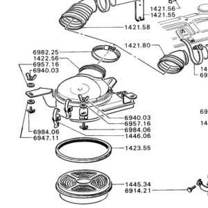 Filtre A Air Bain D'huile Complet Peugeot 204 Et 304 – Image 3